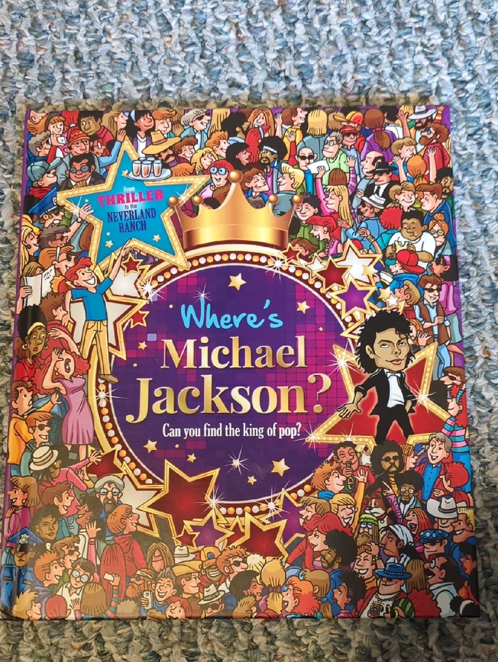 Where's Michael Jackson? Seek-and-Find Book -MJ Can You Find The King Of Pop?